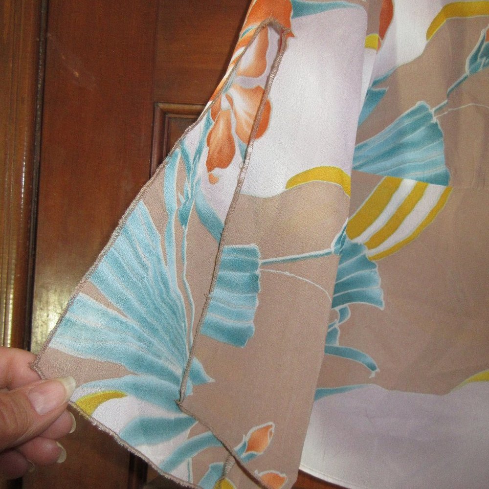 See-Through Open Front Top Open Sleeves Size 8 - image 2